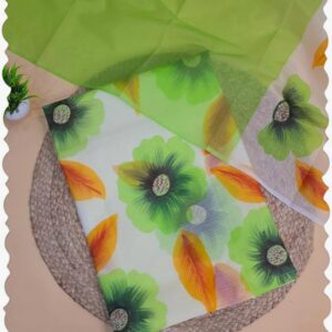 Kota Doria Hand Brush Painting 3pc Suit Set